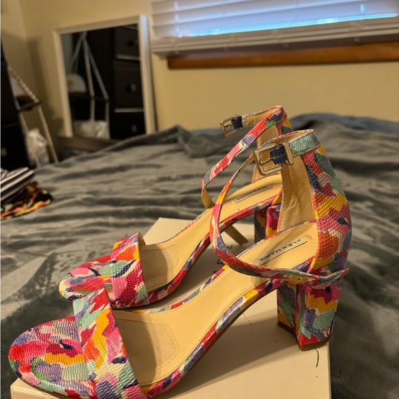 Alex Marie Colorful Patterned Heels - Picture 7 of 7